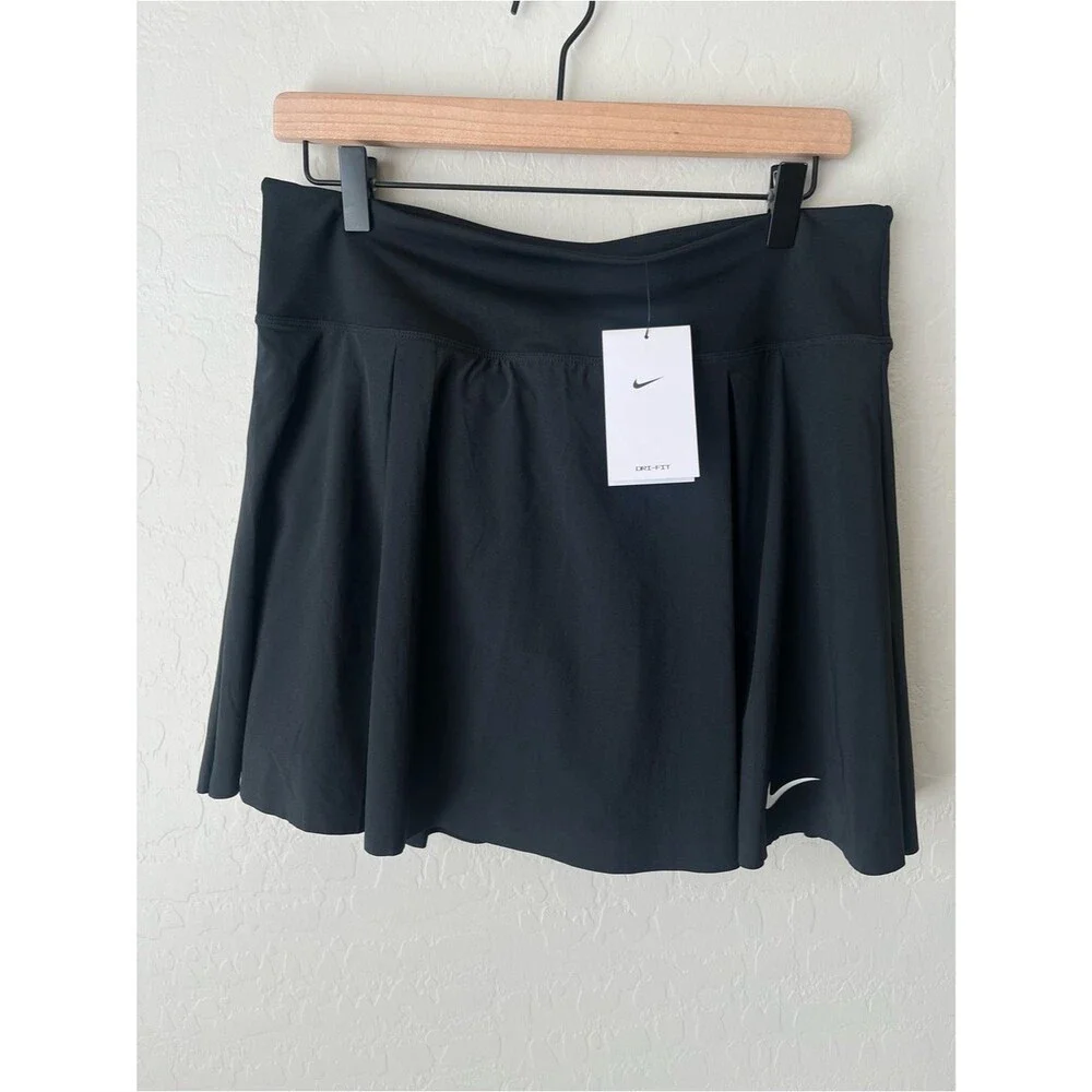 Nike Dri-Fit Women’s Advantage Tennis Skirt Skort black NEW large
